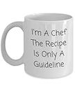 Chef Coffee Mug, Gift for Chef, Daily Chef Coffee Mugs, From Staff, Creative Chef Coffee Mug