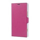 JUJEO Genuine Leather Cell Phone Case for Nokia Lumia 1520 - Non-Retail Packaging - Rose