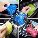 4 Pack Cleaning Gel, Car Accessories for Men and Women, Dust Cleaner for PC Keyboard Car Detailing Laptop Dusting Home and Office Electronics Cleaning Kit | Cleaning Supplies