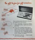 Vtg 1950 Cutco Messer Set Besteck Tranchier Guide Cookbook Mid Jahrhundert House