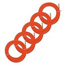 Karbay 5 Pack AL2420P Pre-Cut 0.095-Inch Twisted Line Compatible with EGO 56-Volt 15-Inch Trimmer & Multi-Head String Trimmer Attachment