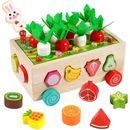 Montessori Karotten Ernten Spiel Lustiges Gemüse Ernten Spielzeug Sortierspiel