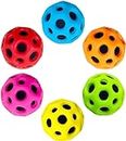 M2K Hub Super High Bouncing Ball, Space Ball Outdoor Indoor Picnic Ball, Sports Training Ball For Children Kids Adults Toys (Multicolor) (Pack Of 1 Ball) - Rubber, Softball