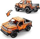 Magicwand® DIY Lego Compatible Forrd Pick-Up Truck Building Blocks for Kids【462 Pcs】【Multi-Colored】