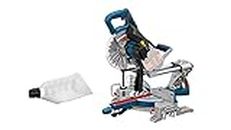 Bosch Professional BITURBO GCM 18V-216 Cordless Sliding mitre Saw (Saw Blade Dia.: 216 mm, excl. Rechargeable Batteries and Charger, in Cardboard Box)