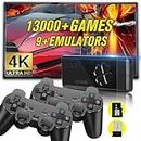 Sadhwanis ™ Video Game for Kids 64G Video Games for Kids 4k HD Classic Games Console Built in 15K Game, 9 Emulator Console, HDMI Output TV Video Game Console for Kids (15K) (15K Video Game)