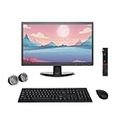 (Refurbished)Lenovo ThinkCentre Tiny 19" HD All-in-One Desktop Computer Set (Intel i5 6th Gen| 8 GB RAM| 256 GB SSD| 19" HD LED Monitor| Wireless KB & Mouse| Speakers| WiFi| Windows 11| MS Office)