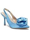 Flat n Heels Womens Blue Pumps FnH 1508-BLU
