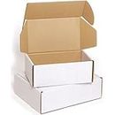K K Industrial- Self Lock white Corrugated Sturdy Shipping Boxes Size :7X5X2.75 Inch (pack of50)