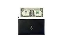 Cash/Money Pouch/Bag Perfect Size, Waterproof, 7.7 in x 4.5 in, Travel Pouch/Bag with Cash Icon/Symbol/Dollar/$ Sign. Cash Organizer. Junk Drawer Organizer. Pencil Pouch with Dollar Sign