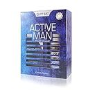 Chris Adams Gift Set - Active Man | Eau De Perfum - 100ml & Deodorant Body Spray 200ml | Aromatic Floral Woody Fragrance For Men | Perfume & Deodorant For Men | Ideal Gift For Men | Made in U.A.E
