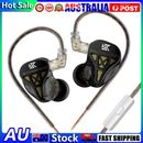 KZ-DQS In Ear Wired Earphones Dynamic Professional Wired Earphone (with mic)