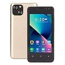 Elprico 3G Unlocked Cell Phone, 4.66in LCD Touch Screen Unlocked Mobile Phone, Dual SIM Phone Unlocked Smartphone 1GB RAM 8GB ROM 2200mAh Dual SIM Dual Standby for Android 8 System(Gold)