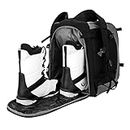 Ski Boot Bag Backpack,Snowboard Backpack 65L | Travel Bag for Flying Air Travel, Backpack for Goggles, Gloves, Skis, Snowboard &