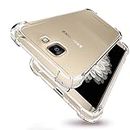 TIYA for Samsung Galaxy A5 2017 A520 Case Clear TPU Four Corners Cover Transparent Soft funda