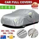 Car Cover Waterproof Aluminum 6 Layers Large Rain UV Dust Hail Proof Full Size