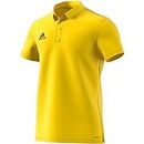 Adidas FS1902 CORE18 Polo Polo Shirt Mens Yellow S