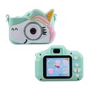 Vivitar Kid cam Camera for Kids with Video Games and Unicorn Jacket Green New