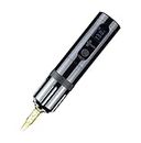 Falcon X Wireless Tattoo Pen Machine for Shading and Lining with Battery Charger (Black)