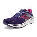 Brooks Womens Navy/Yucca/Pink Adrenaline Gts 22 Running Shoe - 7 UK