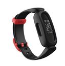 Fitbit ACE 3 18.29 mm Activity Fitness Tracker for Kids - Black/Sport Red