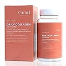 Your Good Health Co. – Your Beauty Premium Collagen Capsules | 1,000mg Hydrolysed Bovine Peptides | Vitamin C, Hyaluronic Acid, Biotin, Selenium | Skin, Hair & Nails | 30 Day Supply