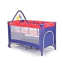 LuvLap Elegant Baby Playpen Playard for Kids/Toddlers, Folding Baby Bed Cum Cot/Convertible Crib - (Blue)