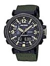 Casio Men Analog-Digital Quartz Watch with Cloth Strap PRG-600YB-3CR