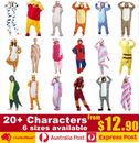 Onesie Kigurumi Kid & Adult Size Hooded Jumpsuit Pajamas One-Piece Winter Cloth