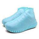 Divyog Non-Slip Silicone Rain Boot Shoe Cover | Waterproof Shoe Cover for Men Women Kids Washable Reusable Durable Slip-Resistant Overshoes for Outdoor (Multi Color) (S)