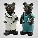 Lipco 19449 Medical Doctor Bear Figurines, Set of 2
