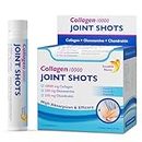 Swedish Nutra Collagen 10000 Joint Shots | High Strength Type 1, 2 & 3 Collagen for Body, Joints & Ligaments | Pack of 20 Shots | 100% Natural Flavour | High Absorption & Easy Consumption