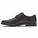 Rockport Men's Taylor Wp Leather Dress Shoe Black, Size 10 Wide
