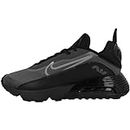 Nike Homme Air Max 2090 Baskets, Black White Wolf Grey Anthracite Reflect Silver, 44 EU