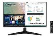 Samsung S24AM506NU - M50A Series - LED monitor - Smart - 24" - 1920 x 1080 Full HD (1080p) @ 60 Hz - IPS - 250 cd/m² - 1000:1 - HDR10-14 ms - 2xHDMI - speakers - black