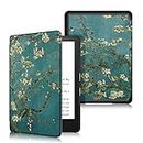 ProElite Slim Smart Flip case Cover for Amazon Kindle Paperwhite 11th Generation 6.8 inch 2021, Flowers (Fits Signature Edition Also)