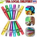 12PCS Kazoos Musical Instruments Metal Kazoos Toy for Kids Adult Beginner S5A9