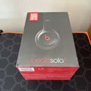Beats Solo2 By Dre On Ear Foldable Wire Wired Headphones Black Sealed New
