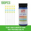 Strisce reattive professionali 0-14 pH kit carta per testare Soil Home Garden