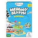 Skillmatics Board Game - Memory Match Where Things Belong, Fun & Fast Memory Game for Kids, Preschoolers, Toddlers, Gifts for Boys & Girls Ages 3, 4, 5, 6, 7