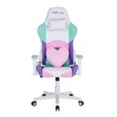 Techni Sport Office PC & Racing Game Chair Upholstered in White | 49.5 H x 28.5 W x 26.5 D in | Wayfair RTA-TS42-KWI
