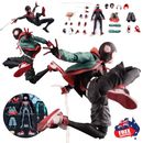 Spiderman Miles Morales Action Figure Toy Across the Spider Verse PVC Collection