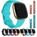 For Fitbit Versa 3 / 4 Sense 1 / 2  Strap Replacement Wrist Band Silicone Buckle