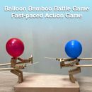 Balloon Bamboo Man Battle Wooden Bots Battle Game for Two-Player Fast-Paced 2024