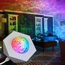 Enbrighten Galaxy Wave Projector, Night Light, Galaxy Projector, Night Light Projector for Kids, Plug in Night Light, Nursery Night Light, Galaxy Projector for Bedroom, Playroom, and More, 70333
