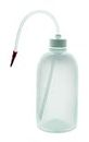 Supreme pack of 1 Pcs Polypropylene Supreme-ESD Empty Polyethylene Plastic LDPE Squeeze Wash Bottle (White, 500ml).