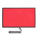 Palap Monitor Dust Cover Water Resistant Nylon Fabric Anti-Static Dustproof LCD/LED/HD Panel Case Computer Screen Protective Sleeve Compatible with ASUS All in ONE Desktop 21.5 inches (Red)