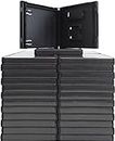 (50) Standard Empty Replacement Game Cases - Compatible with Black Nintendo DS - VGBR14DSBK