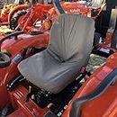 Durafit Seat Covers, KU21-X4 Compatible with Kubota for Tractors L3301,L3901,L4701, L3302, L3902, KU21 Made in Taupe Automotive Twill, One Piece Plastic seat no armrests.