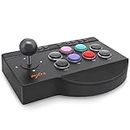 PXN Arcade Fight Stick,USB Wired PC Street Game Fighting Joystick Game Controller for PS3 / PS4 / Switch/Xbox One/PC